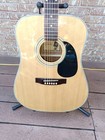 Joshua Acoustic Guitar Made In Tx Vintage 1970 s W case