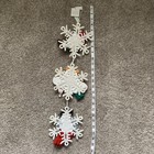 Nwt Vintage Disney Hanging Snowflake Eeyore Tigger Winnie Pooh Holiday Doily