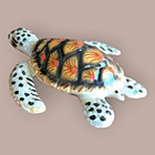 Northern Rose Green Sea Turtle Miniature Figurine New Free Shipping R297