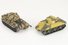 Corgi 1 90 Sherman Vs King Tiger 2-piece Set