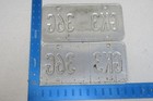 New York License Plate Tag 1986 86 Ny Pair Set Graphic Statue Of Liberty Gk3 36g