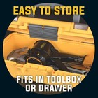 New Heavy-duty Drip-free Caulk Gun 4in For 10 Oz Tubes Tool Only Super-compact