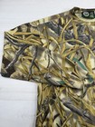Vtg Ducks Unlimited Advantage Camo Pocket Shirt Single Stitch 90s Usa Made L xl