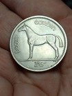 1955 Ireland Half Crown Coin  - Choice Unc - Rare In This Condition    -  g67