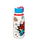 Disney Spider-man Stainless Steel Water Bottle Flexible Carry Loop 11oz New