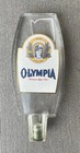 Vintage Olympia Keg Tap Handle Acrylic lucite  Beer Man Cave Good Luck Horseshoe