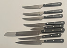 Lot  Of 8 Ja Henckels Stainless Ever Sharp Pro Knives          