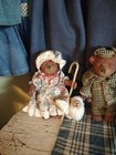 Vtg  Russ Teddy Town Jointed Bears  lot Of 4 