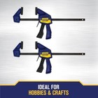 Irwin Quick-grip Bar Clamps For Woodworking  2 Count  pack Of 1   Blue