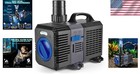 Durable Submersible Pump - 800gph Aquarium   Pond Solution For Low Maintenance