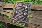 An Ode To Wine Tin Metal Sign - Vino - Vineyard - Home Decor - Drink - Funny