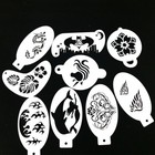 Bowitzki 45 Pcs Face Paint Stencils For Kids Reusable Face Painting Templates