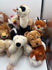 Lot Of 15 Ganz Webkinz Plush Stuffed Animals No Codes Monkey Zebra Lion Dogs