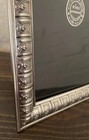 Elias Artmetal Picture Photo Frame 5x7 Photo  6x8 Frame Pewter Silver Easel Rare