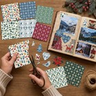 Christmas Scrapbook Paper 6x6  24 Sheets Single-sided Snowladen Bough