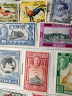 Ceylon Pre 1971 Foreign Postage Stamps Used 51 Pcs