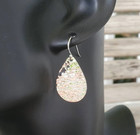 Handmade Hammered Solid 925 Sterling Silver Earrings Jewelry For Women Se0315