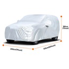 Full Suv Car Cover Waterproof Outdoor Uv Dust Protector Fit For Toyota 4runner