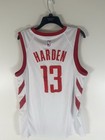 Nike Houston Rockets Jersey Size 48 James Harden  13 Nba Swingman White