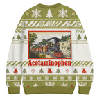 Acetaminophen Funny Meme Christmas Ugly Sweater  Christmas Holiday Ugly Sweater