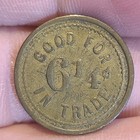 The Bank Saloon Goldfield Nevada Nv Nev Highley   Elliott Trade Token  zz 