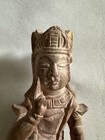 Vintage Or Antique Asian Buddha Statue Guan Yin Stoneware