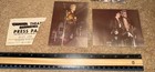 1984 Billy Idol Concert Photos And Press Pass Ticket Stub