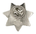 Illinois Department Of Corrections Star Lapel Pin  Silver