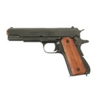 Denix 1911 A1 Field Strippable Non-firing Prop Gun  Dark Wood Grips Ejecting Mag