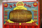 E-z Pickin 10 Cent Vintage Punch Board Trade Stimulator Punchboard Gambling Game