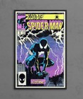 Web Of Spider-man Black Suit Symbiote Premium Giclee Print Poster 11x17 Wall Art