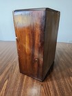 6 Drawer Apothecary Style Wood Spice Cabinet cupboard chest Vtg