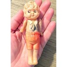 Vintage 4 5    Celluloid Doll     Japan Swan Mark     Jointed Arms     Mid-century Toy