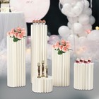 For Party Tables Decor 5pcs Wedding Centerpieces Cardboard Vases Flowers Stands