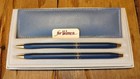 Cross For Women Blue   Gold Ballpoint Pen   0 5mm Mechanical Pencil Set  244105