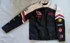 Vtg Rare Wilson Chase Car  3 Dale Earnhardt Full Zip Racing Crew Leather Jacket