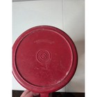 Vintage Tupperware 1 Gallon Harvest Red Pitcher Push Button 1416   4