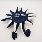 Msc Cruises Mascot Compass Plush 9  Blue White Doremi Do Re Mi Promo Stuffed Toy