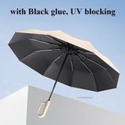 Automatic Windproof Folding Umbrella Large 105cm Compact Anti-uv Sun Rain Men