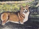 Dee Craig Corgi Wooden Box Atlanta 100 Years Promoting Pure Bred Dog Kennel Club
