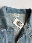 Lola   The Boys Star Patched Denim Jean Jacket Kids Size M Nwt