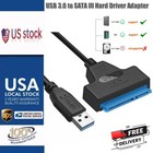 Usb3 0 To Sata External Converter Adapter Cable For 2 5  Hdd Ssd Sata Iii Uasp A