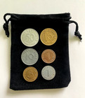 Germany Wwii Era Third Reich Nazi Reichspfennig Coin Set Authentic Wartime Coins