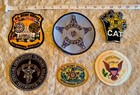 6 Piece Set U s  Secret Service Law Enforcement Police Patches 
