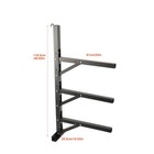 2 Pcs Shipping Container Shelving Adjustable Heavy Steel Brackets 500lb each