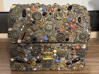 Antique Memory Ware    jug    Box 1900s Victorian Folk Art German Americana Trinkets