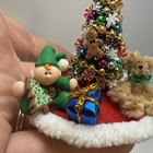 Dollhouse Miniature 1 12 Scale Small 3    Christmas Tree And Presents Artisan