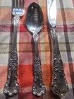 Gorham Buttercup Sterling Silver 3 Piece Setting  Knife  Fork  Spoon