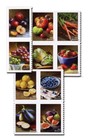 Usps Stamps   Unused Sheet Of 20   2020  fruits And Vegetables  Scott  5484-5493