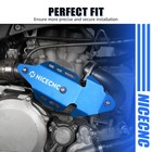For Yamaha Yfz450r Atv Muffler Pipe Heat Shield Cover Protection 2009-2025 Blue